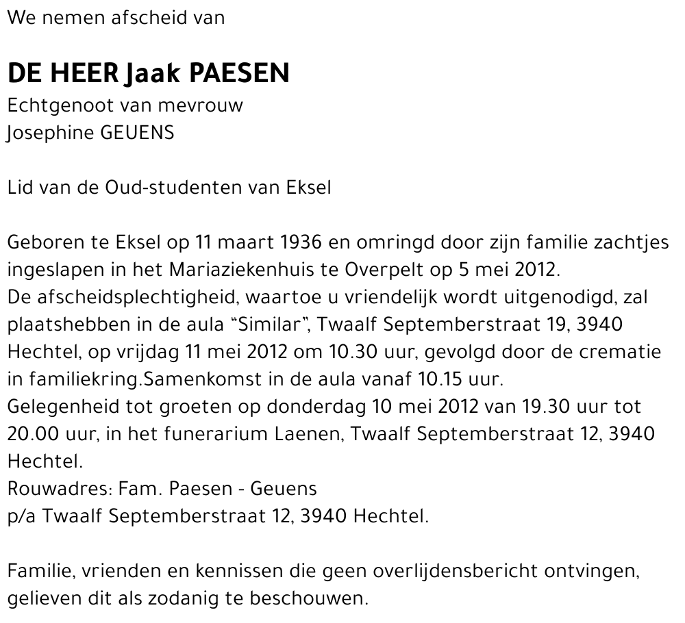 Jaak Paesen