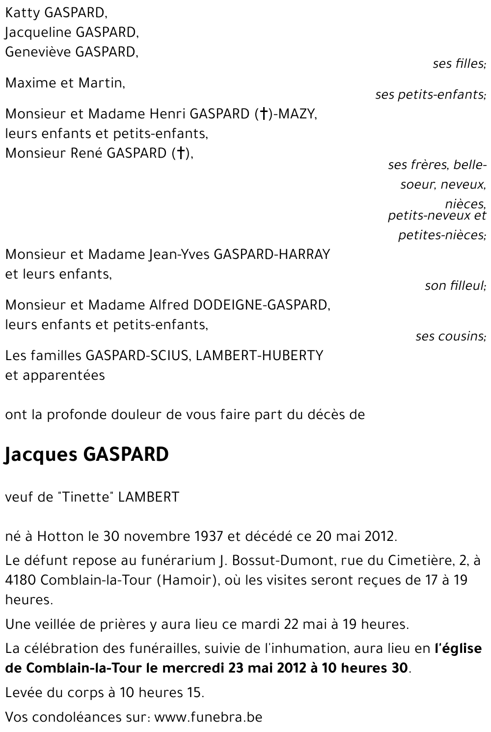 Jacques GASPARD