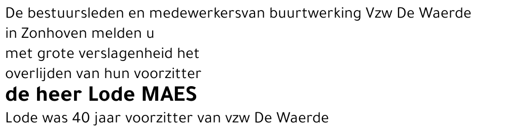 Lode Maes