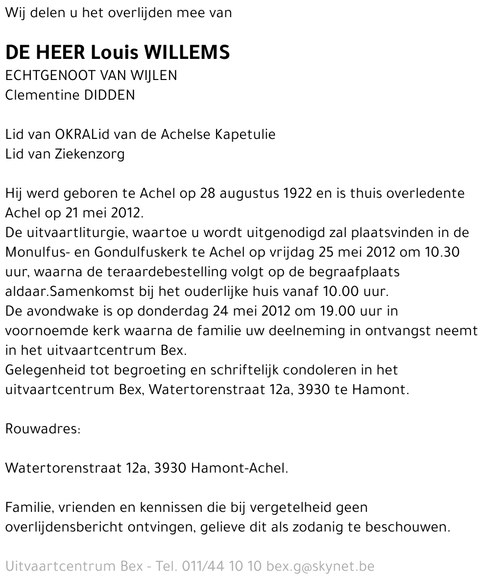 Louis Willems
