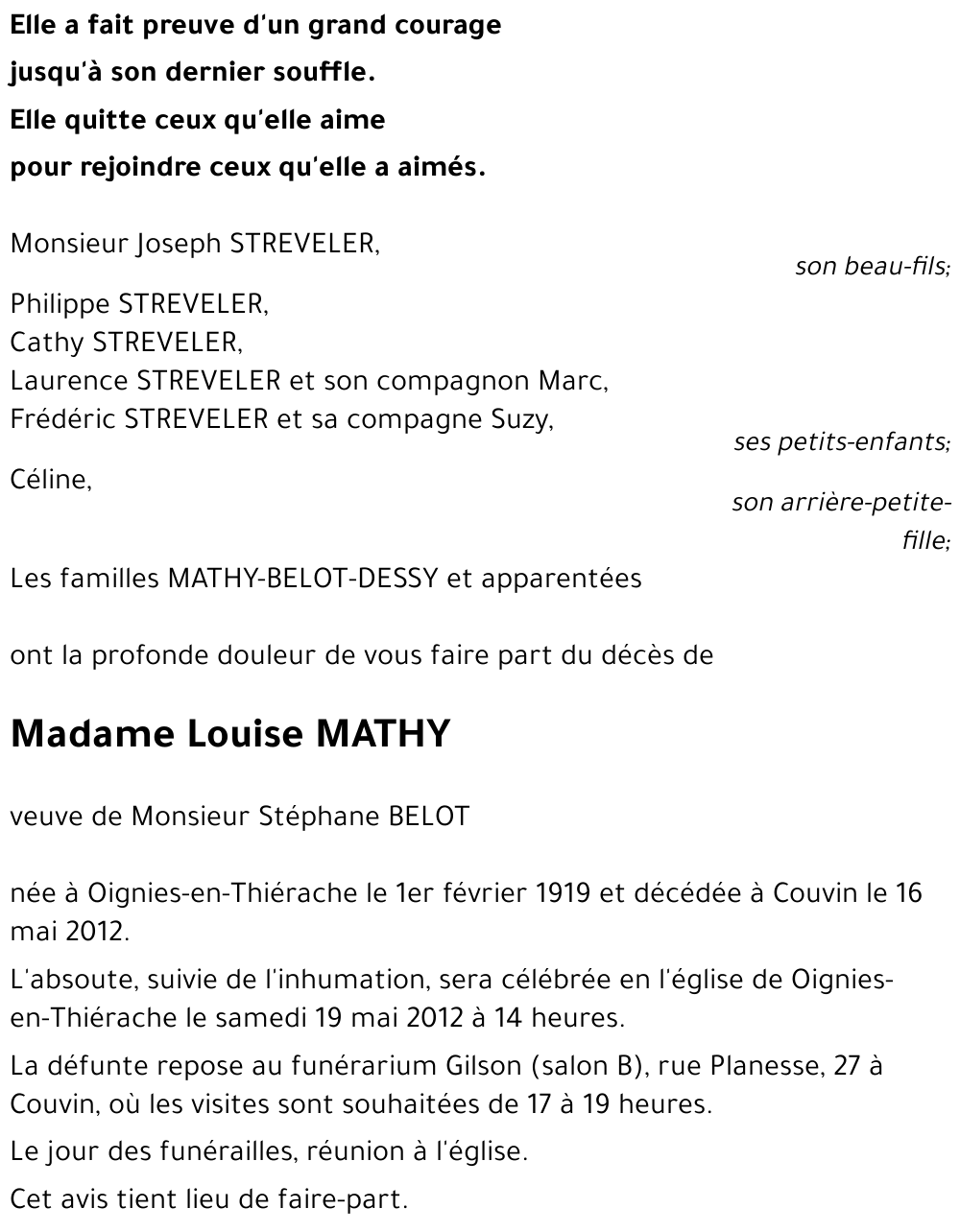 Louise MATHY
