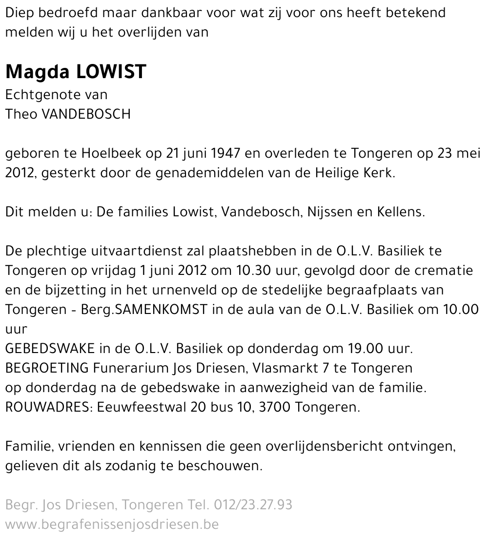 Magda Lowist