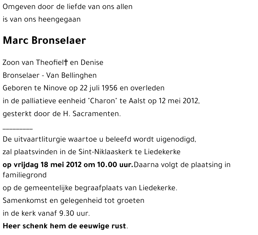 Marc BRONSELAER