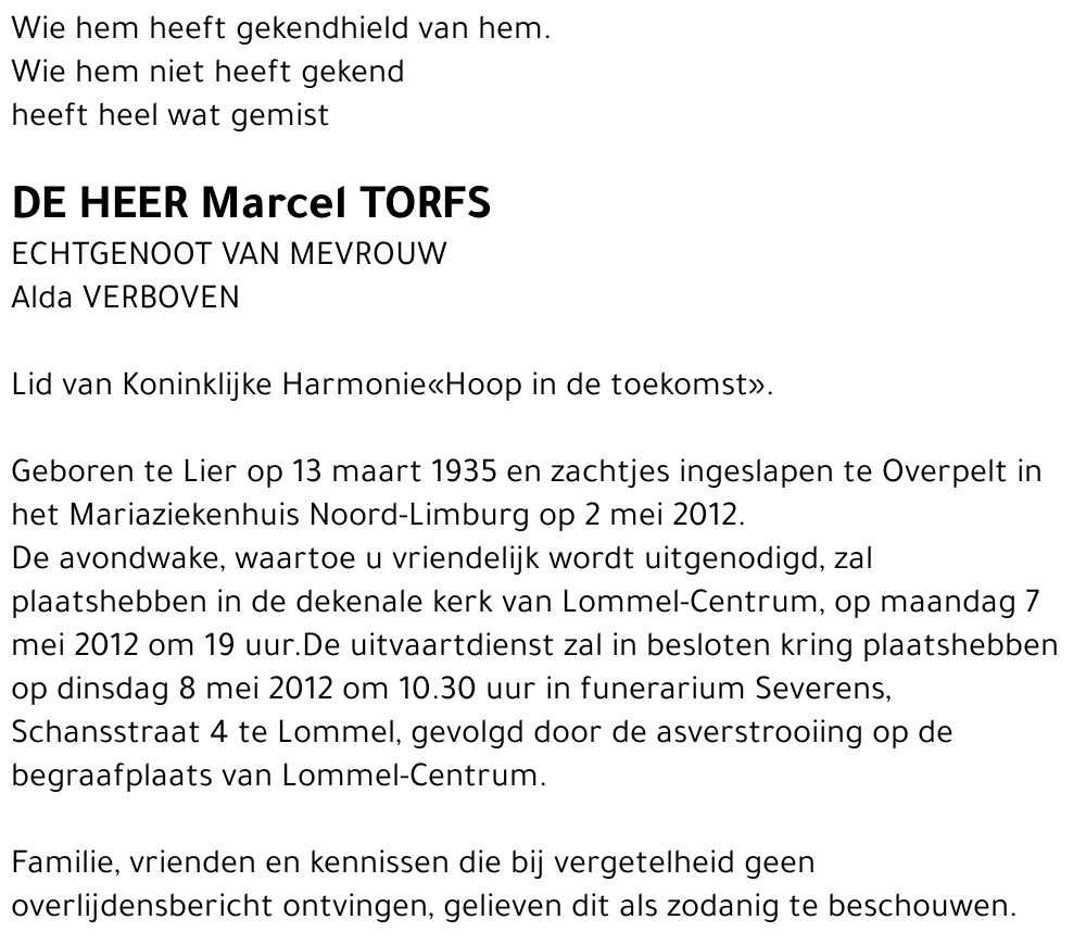 Marcel Torfs
