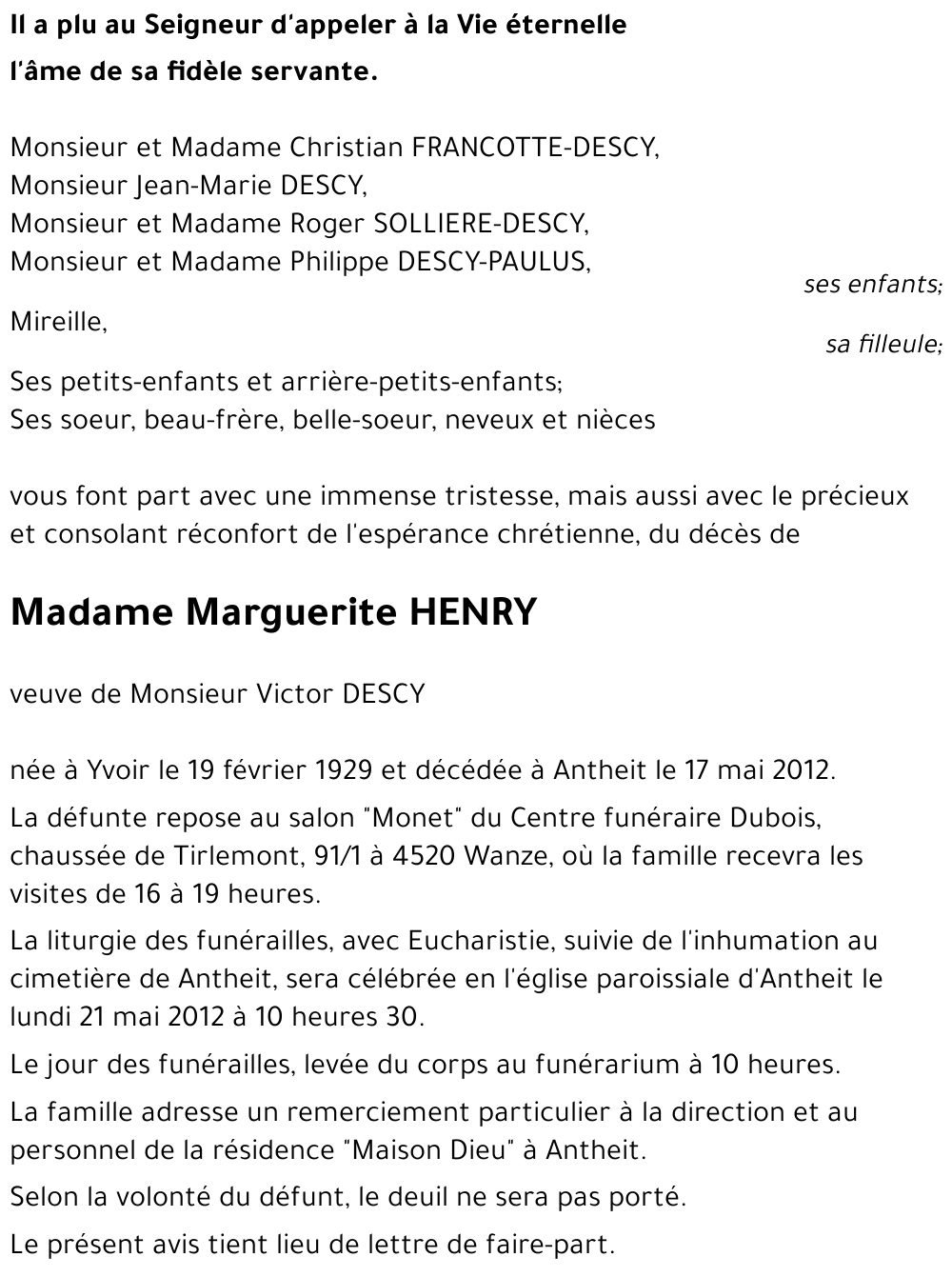 Marguerite HENRY