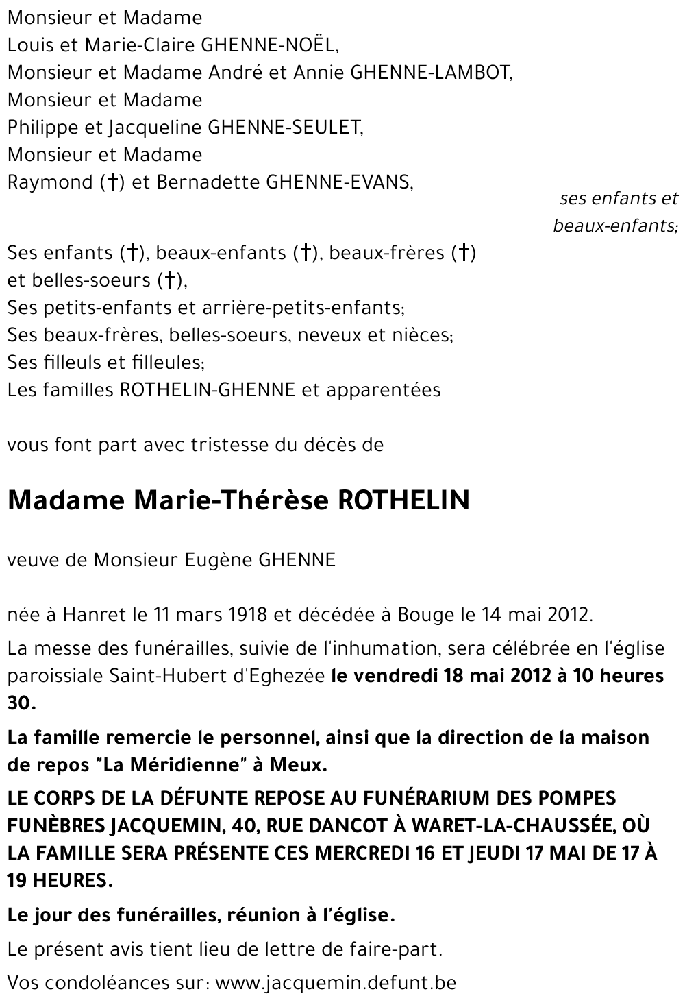 Marie-Thérèse ROTHELIN