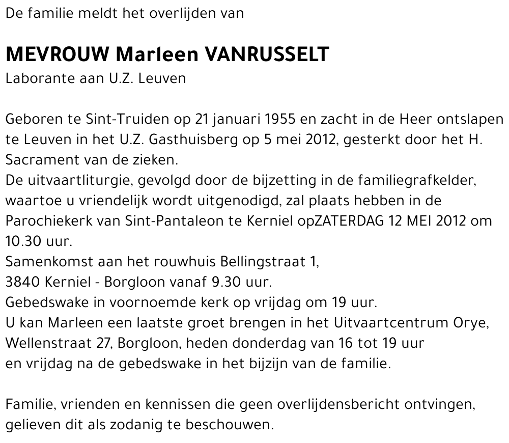 Marleen Vanrusselt