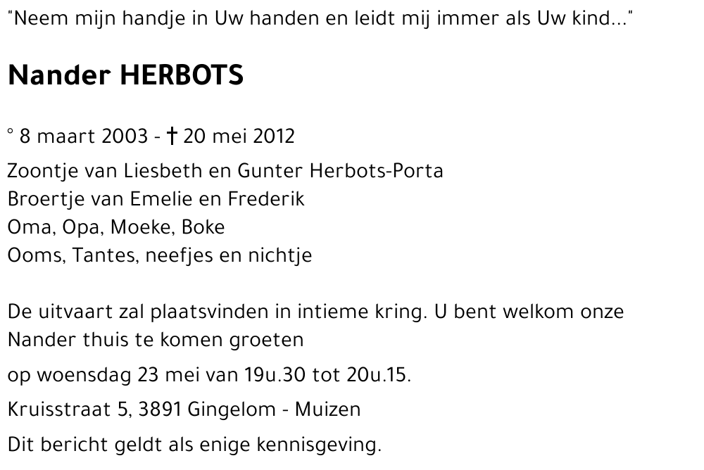 Nander HERBOTS