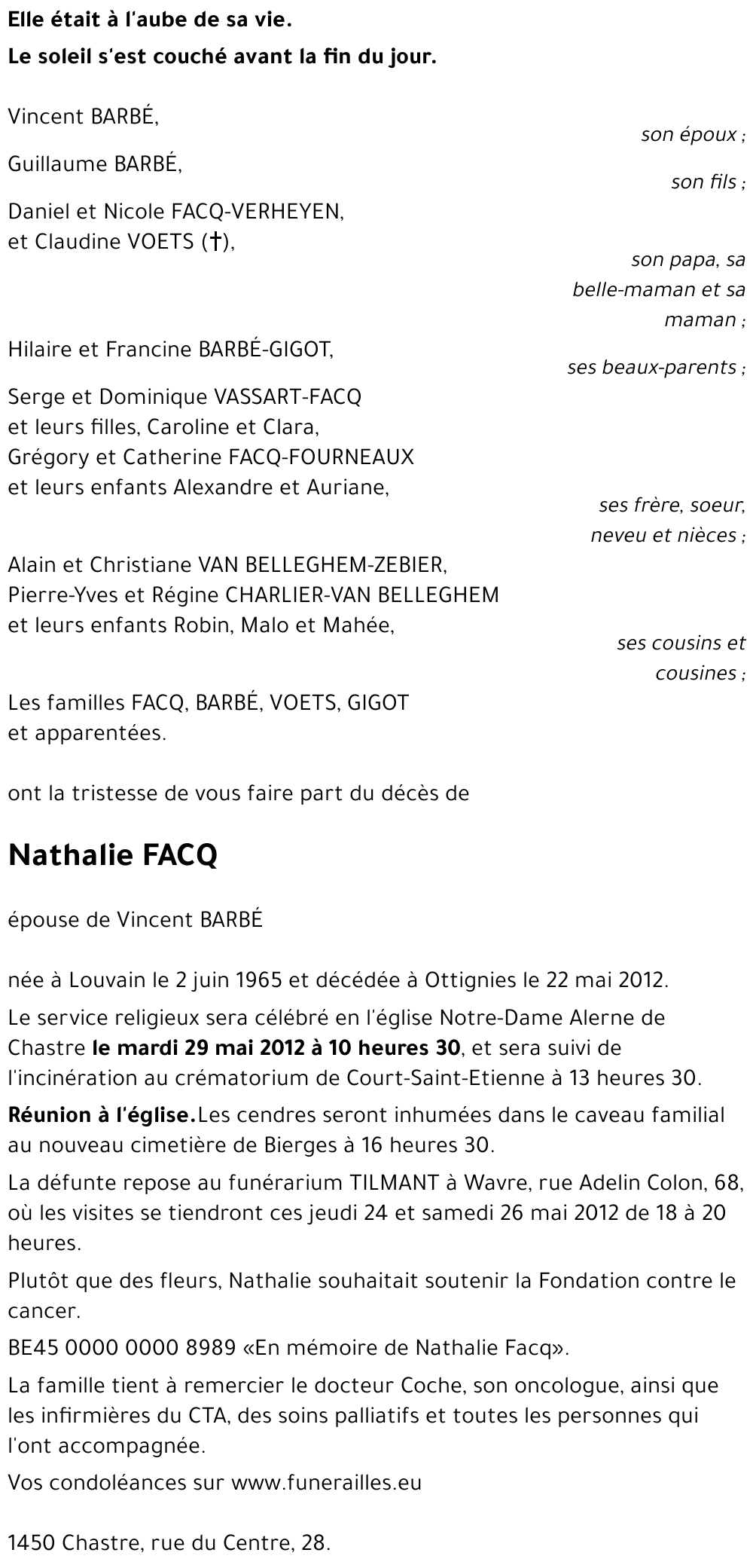 Nathalie FACQ