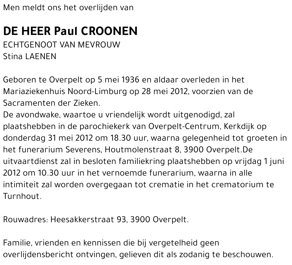 Paul Croonen