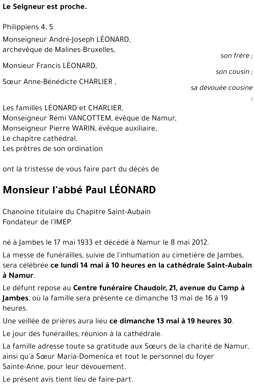Paul LÉONARD