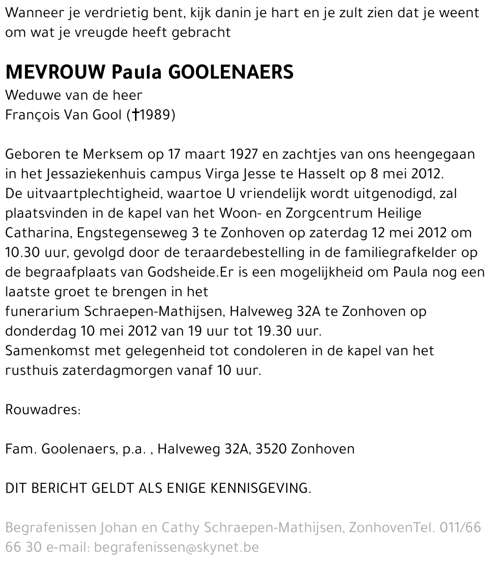Paula Goolenaers