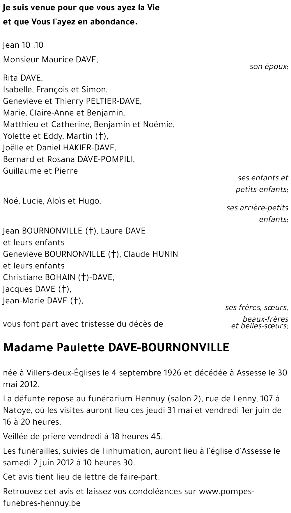 Paulette Dave-Bournonville