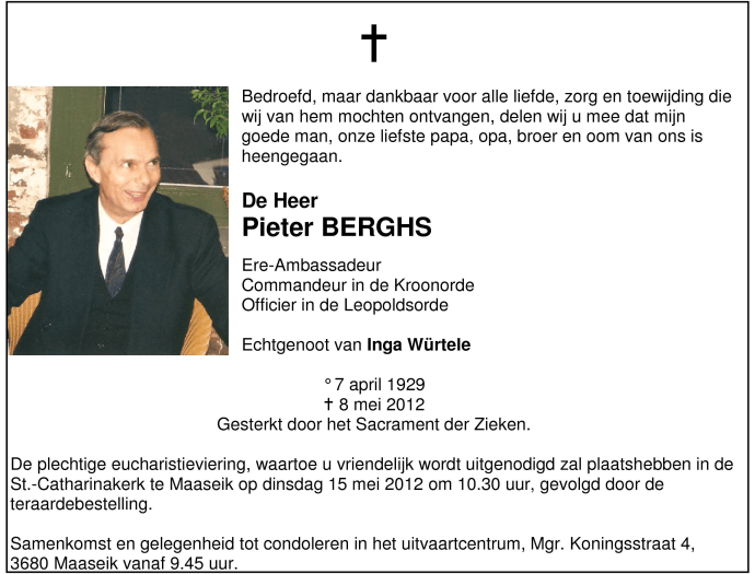 Pieter Berghs