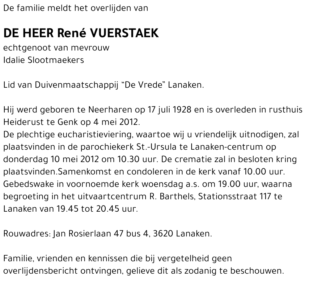 René Vuerstaek