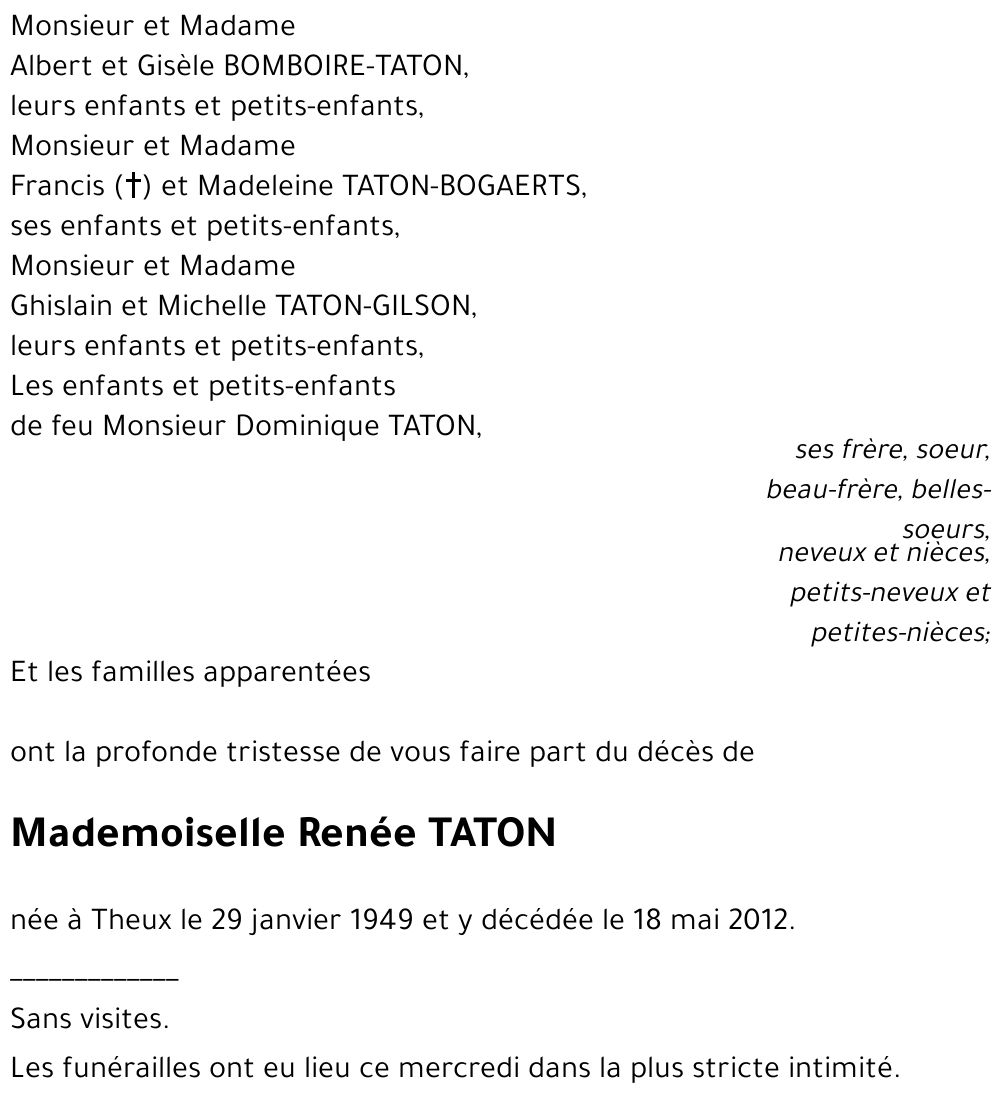 Renée TATON