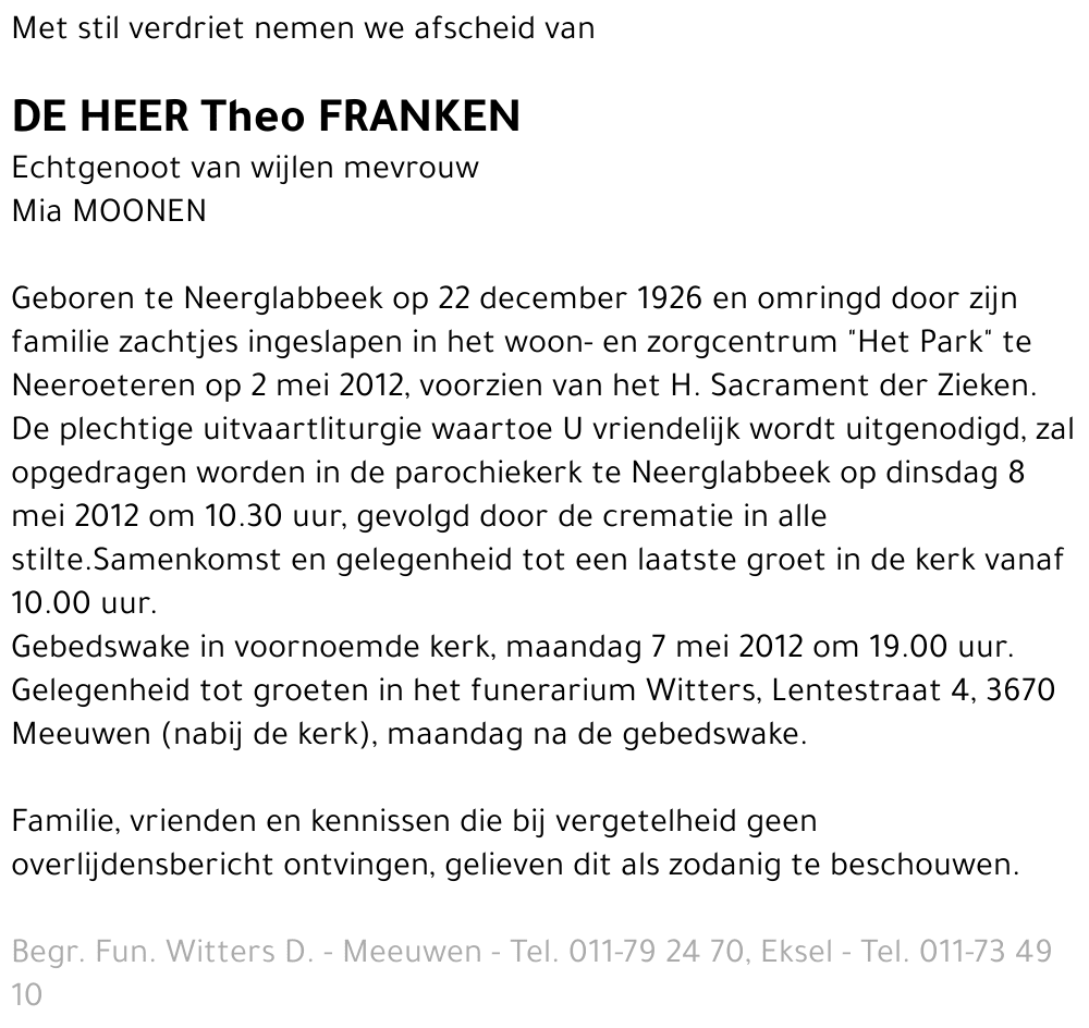 Theo Franken