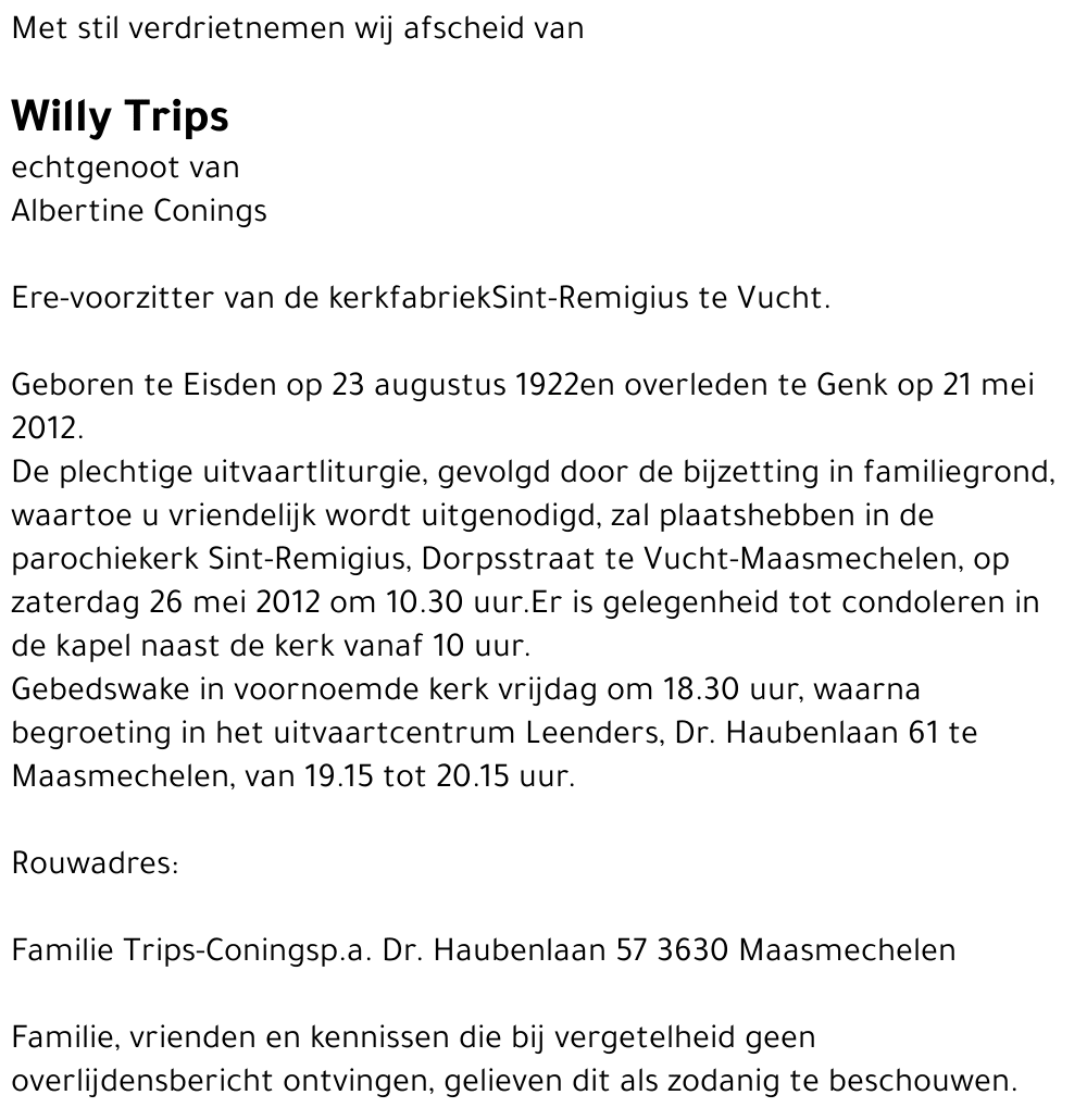 Willy Trips
