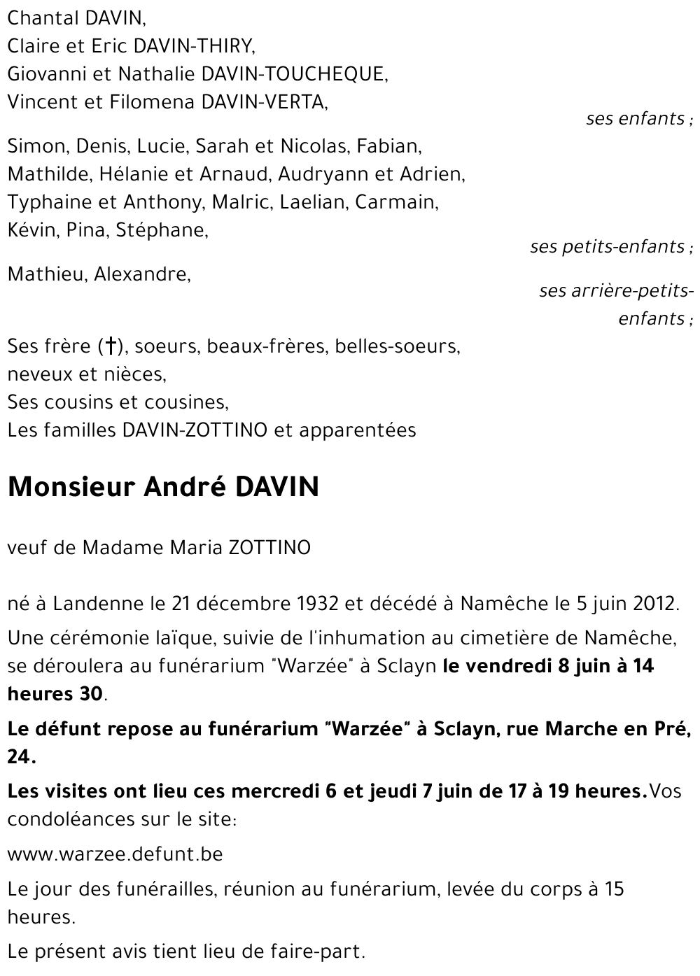 André DAVIN