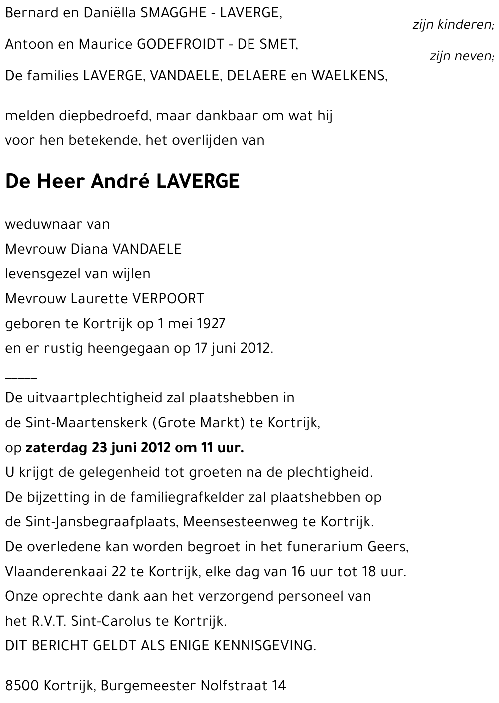 André LAVERGE