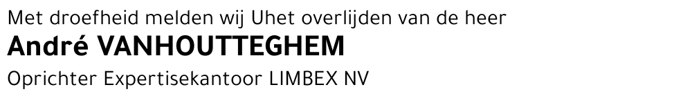 André Vanhoutteghem