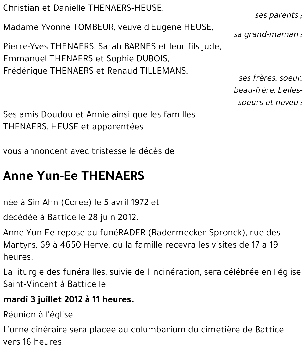 Anne Yun-Ee THENAERS