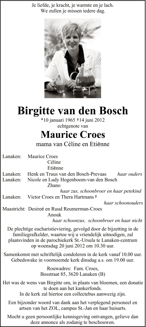 Birgitte van den Bosch