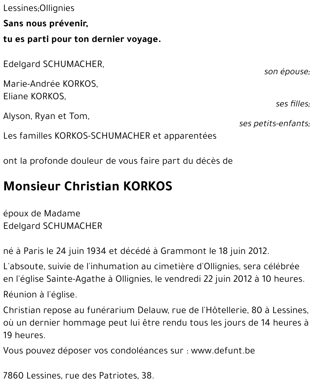 Christian KORKOS