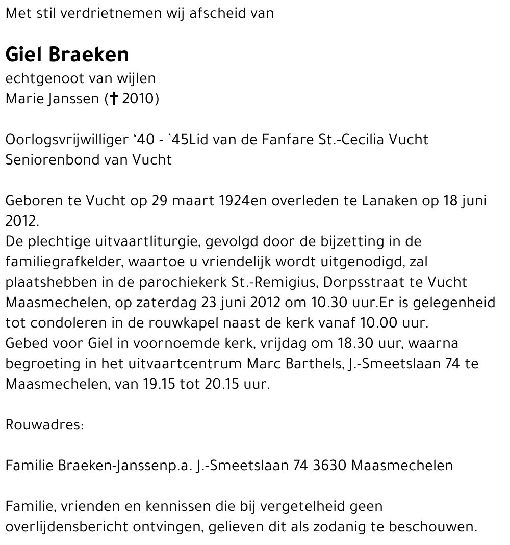 Giel Braeken