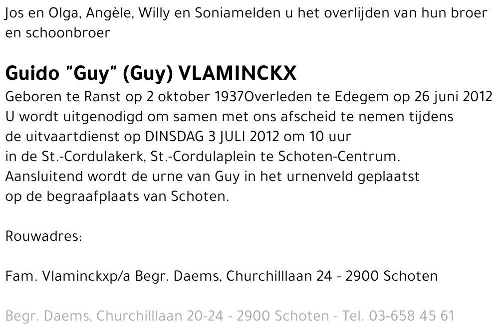 Guido Vlaminckx