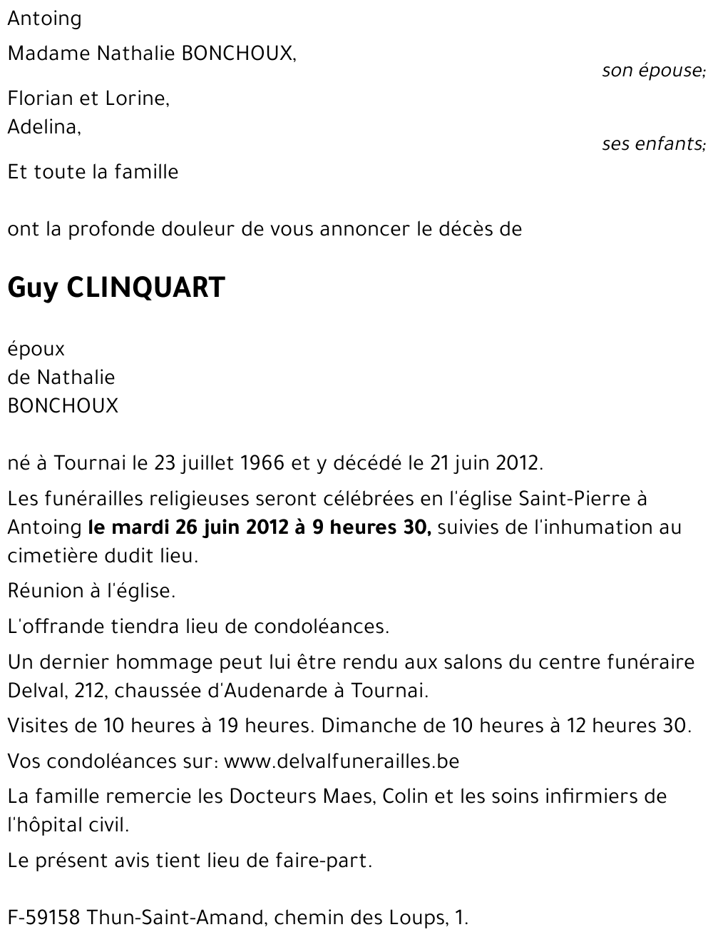 Guy CLINQUART