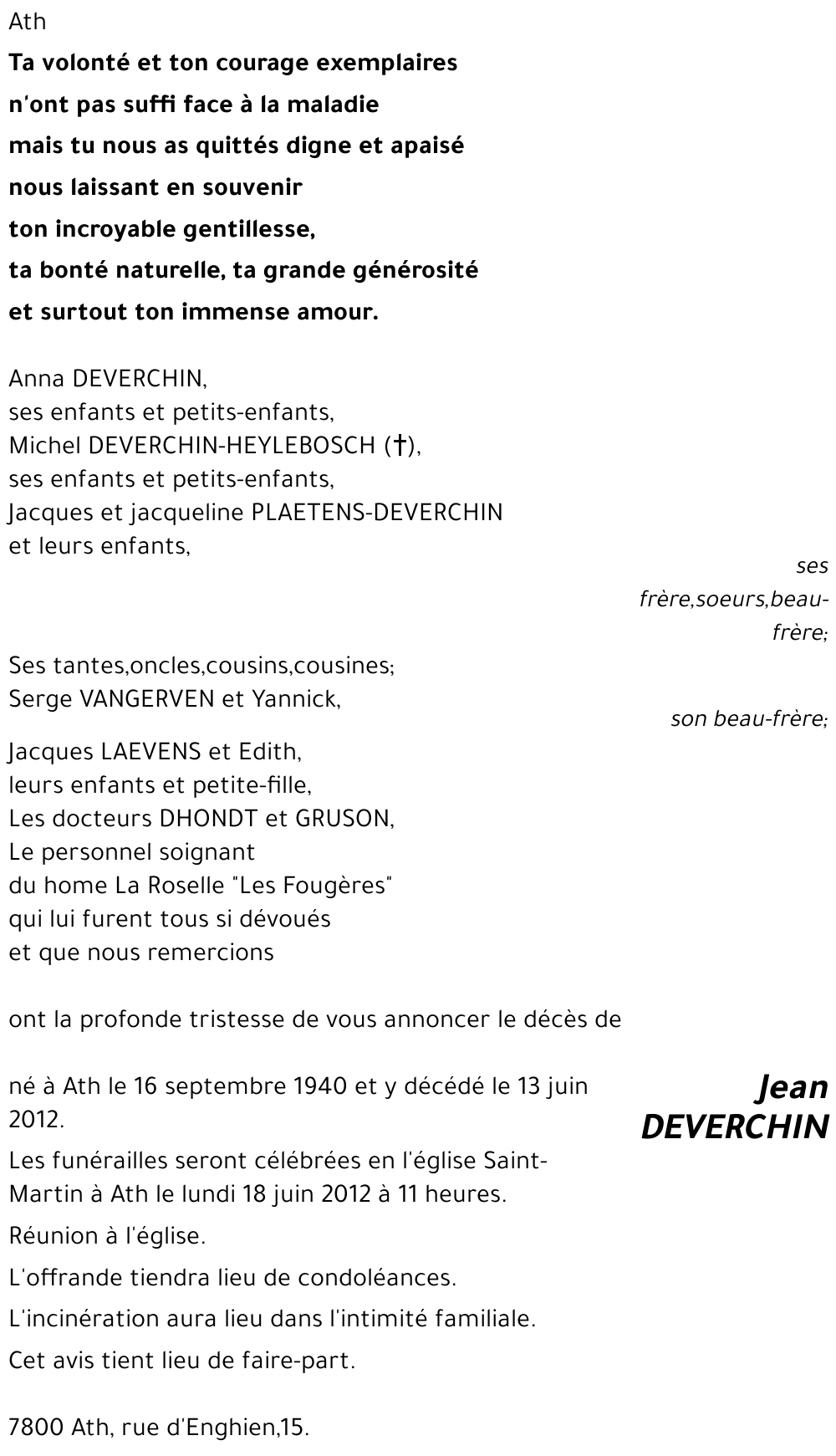 Jean DEVERCHIN