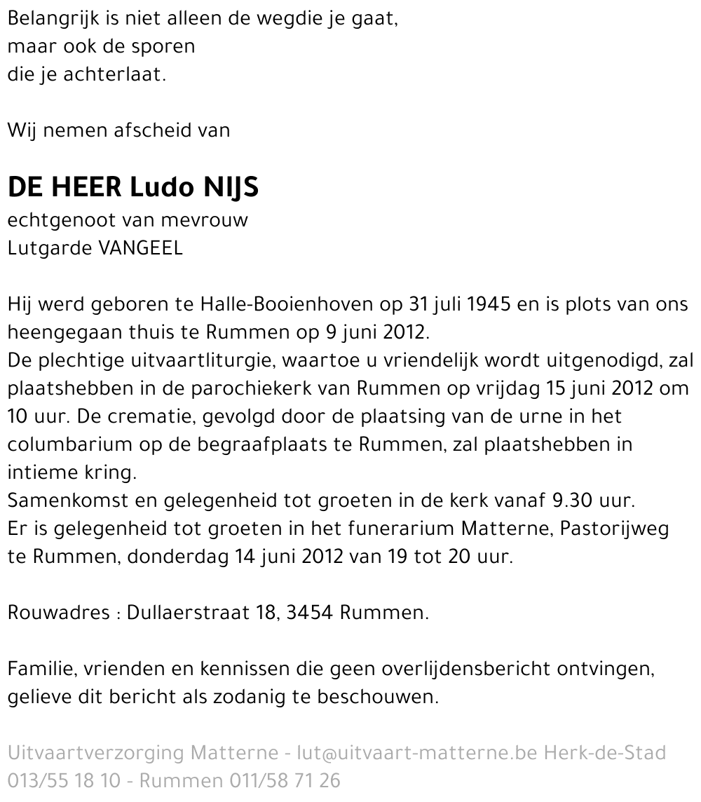 Ludo Nijs