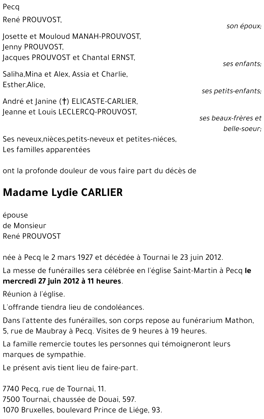 Lydie Carlier