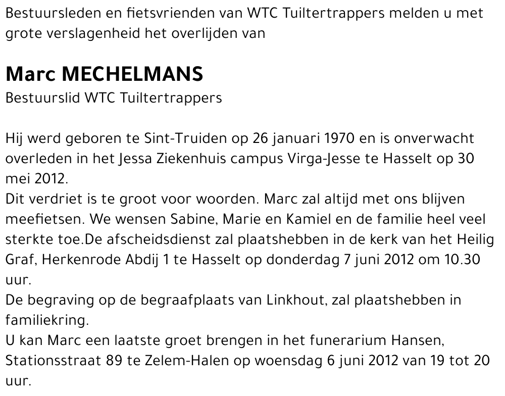Marc MECHELMANS