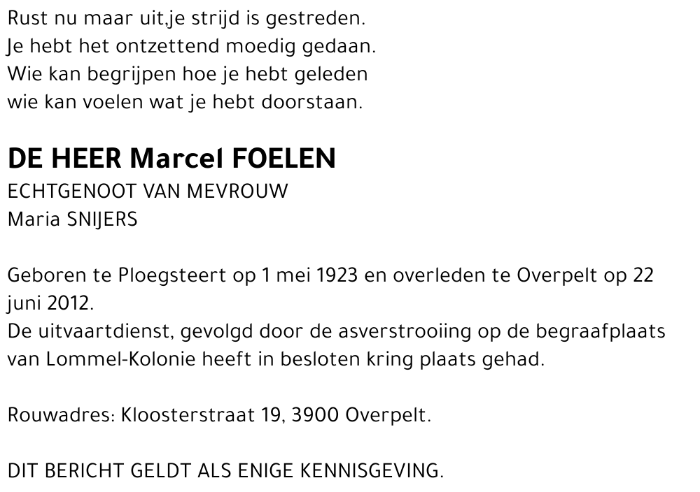 Marcel Foelen