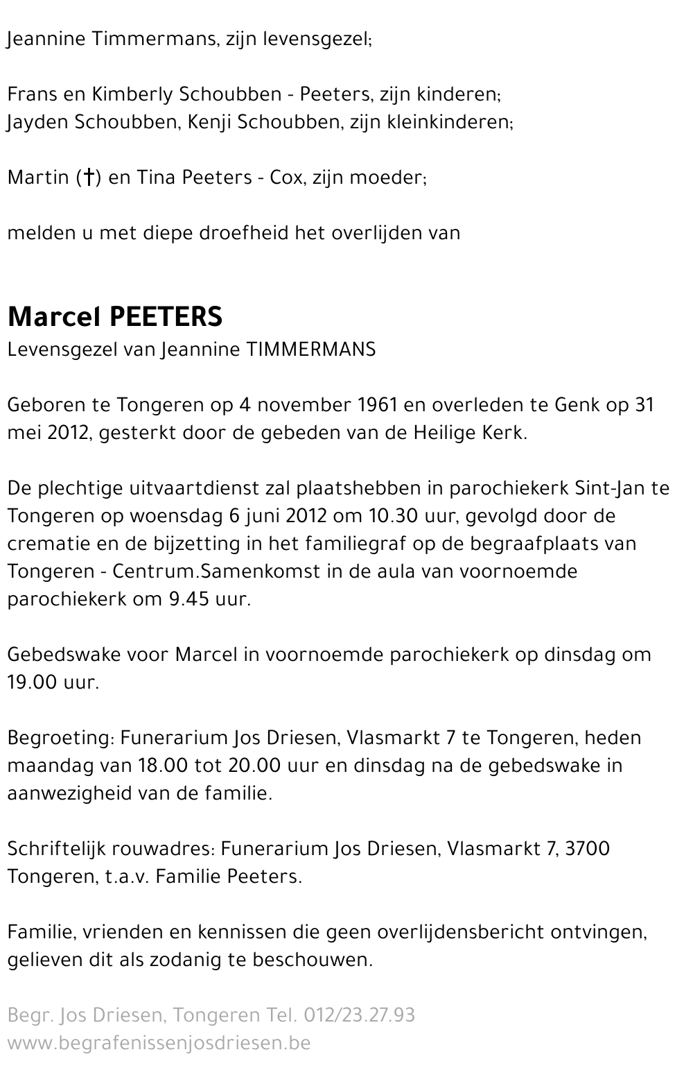 Marcel Peeters