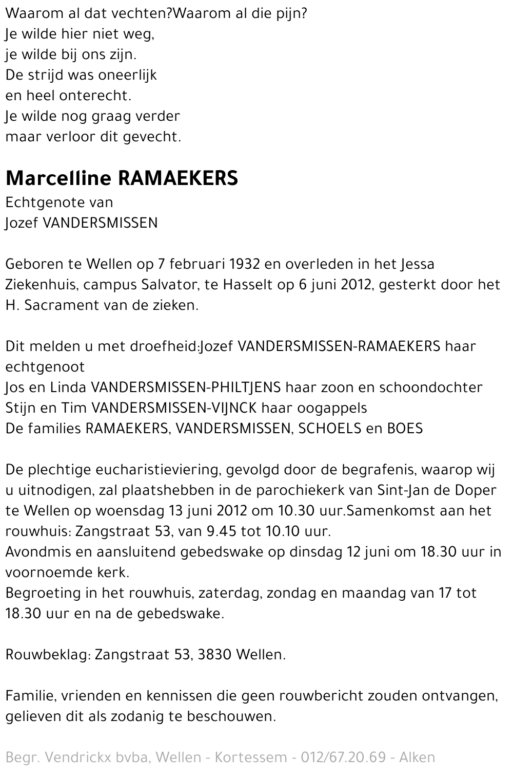 Marcelline Ramaekers