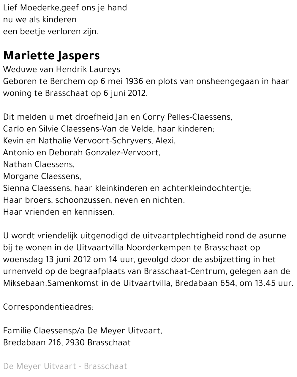 Mariette Jaspers