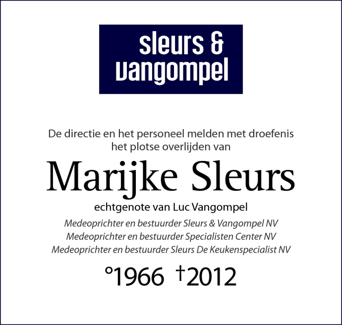 Marijke Sleurs