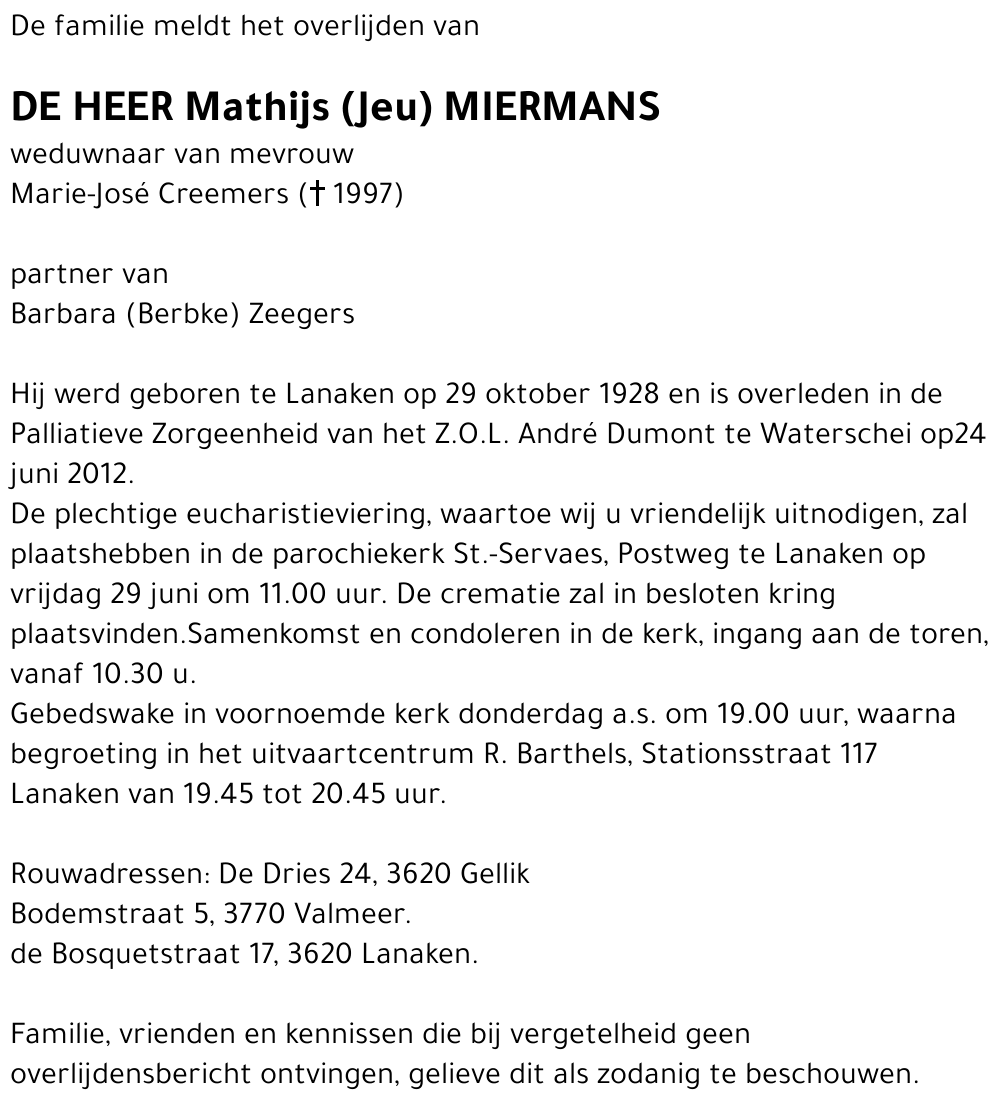 Mathijs Miermans