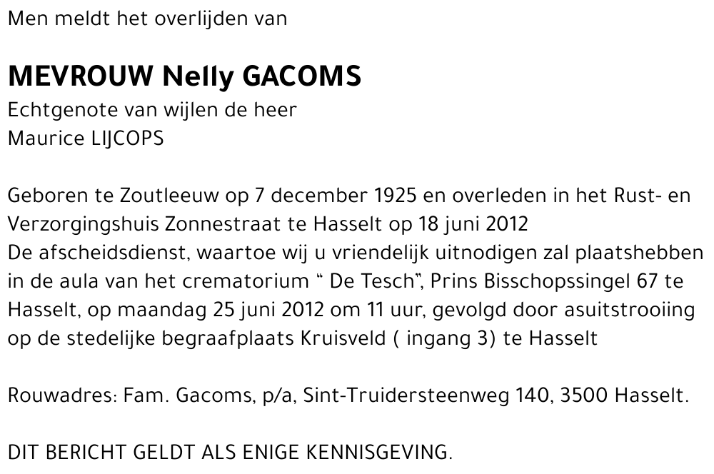 Nelly Gacoms