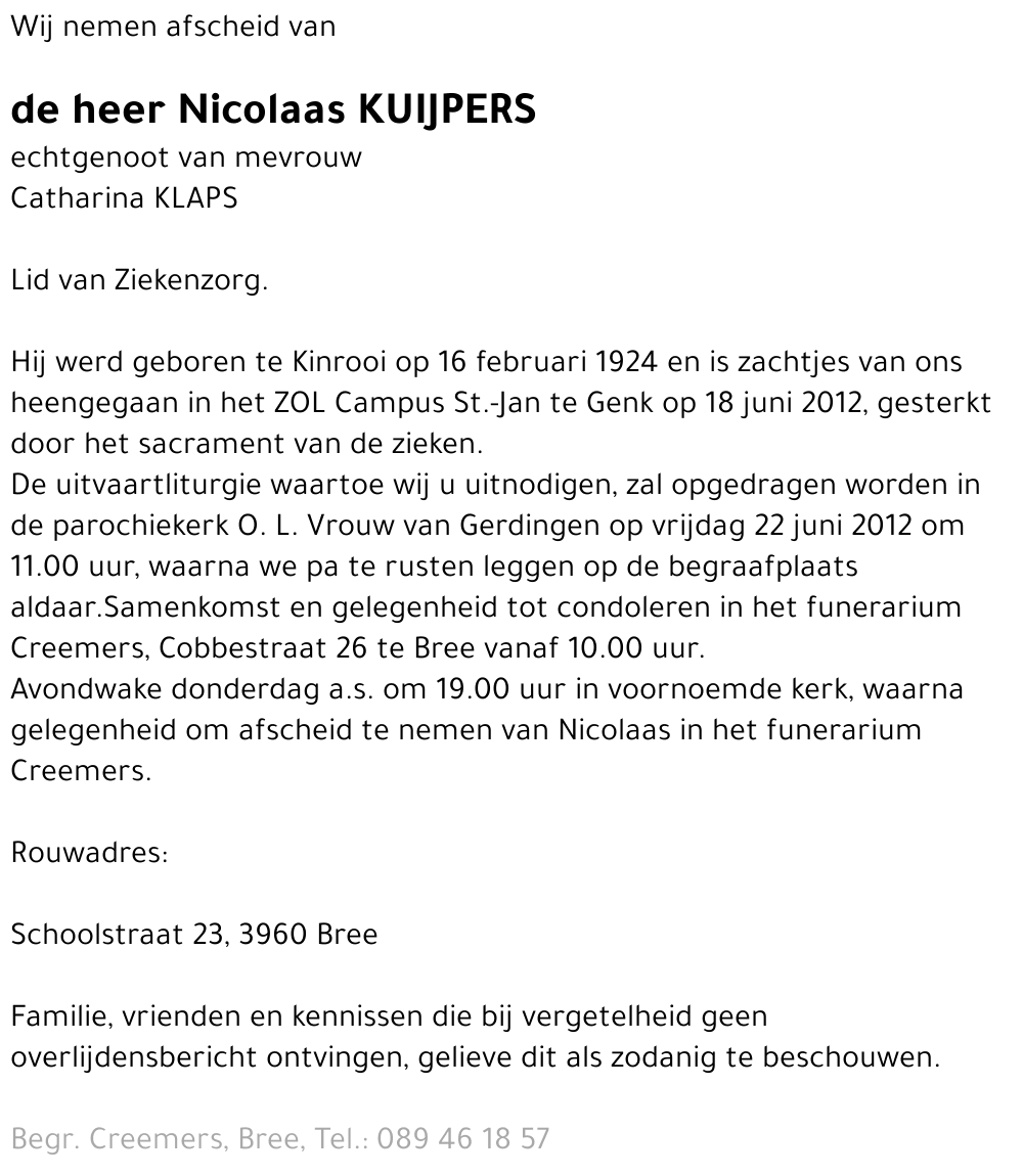 Nicolaas Kuijpers