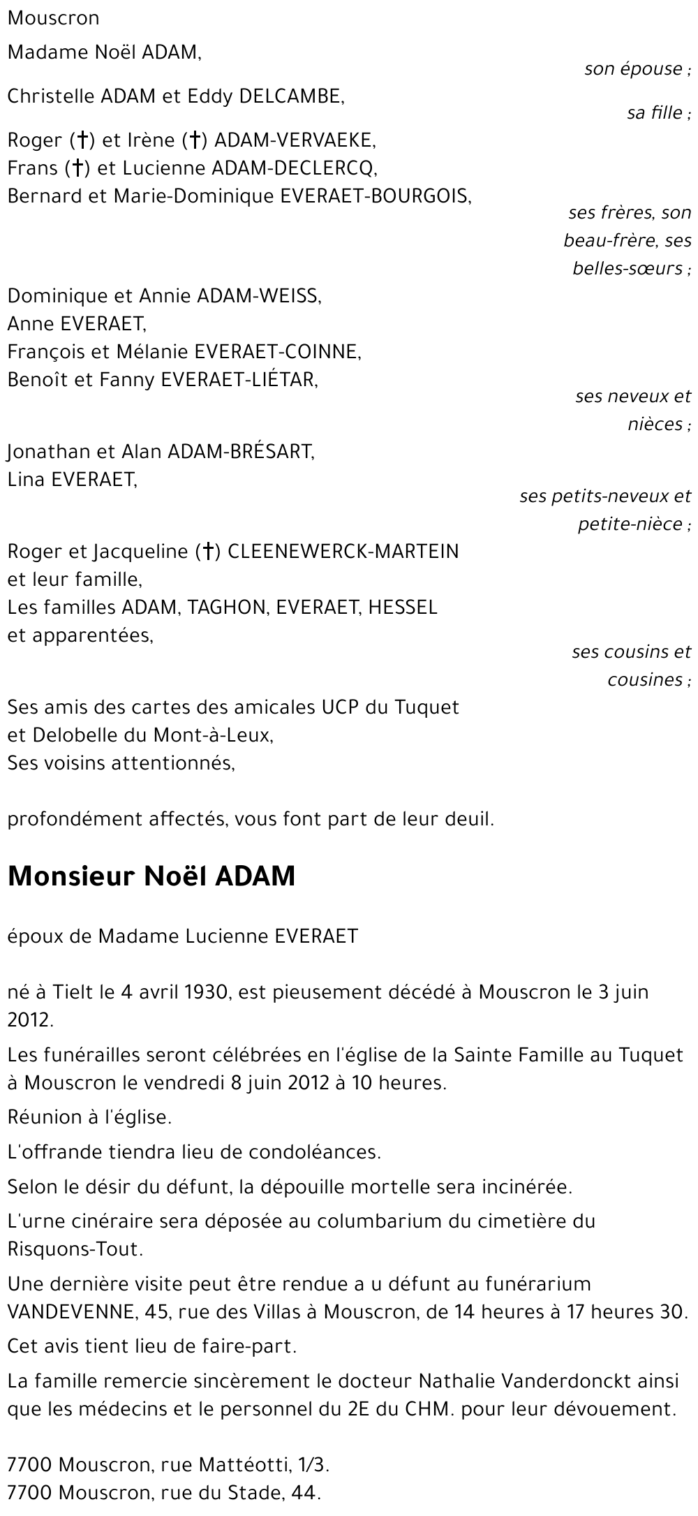 Noël ADAM