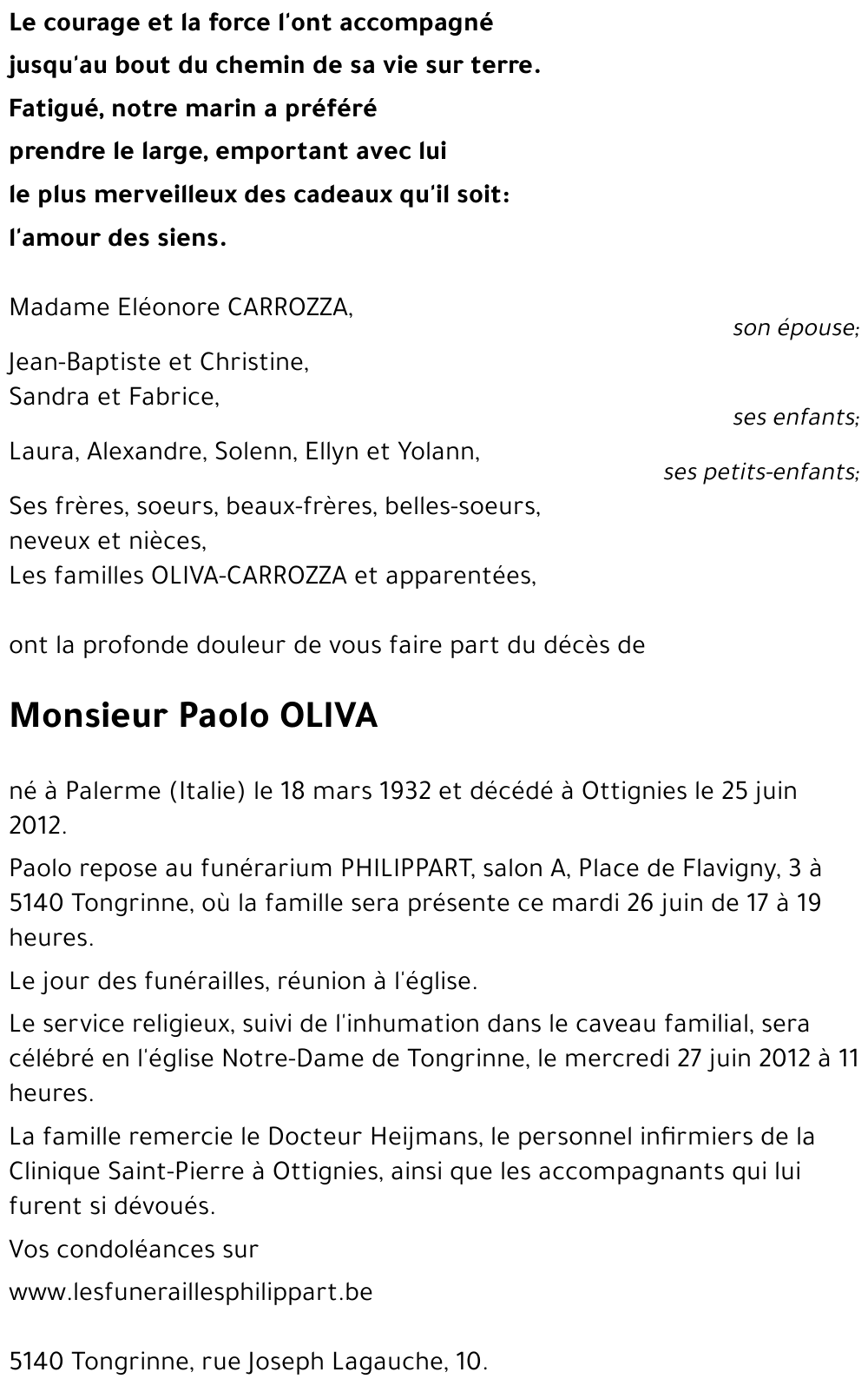 Paolo OLIVA