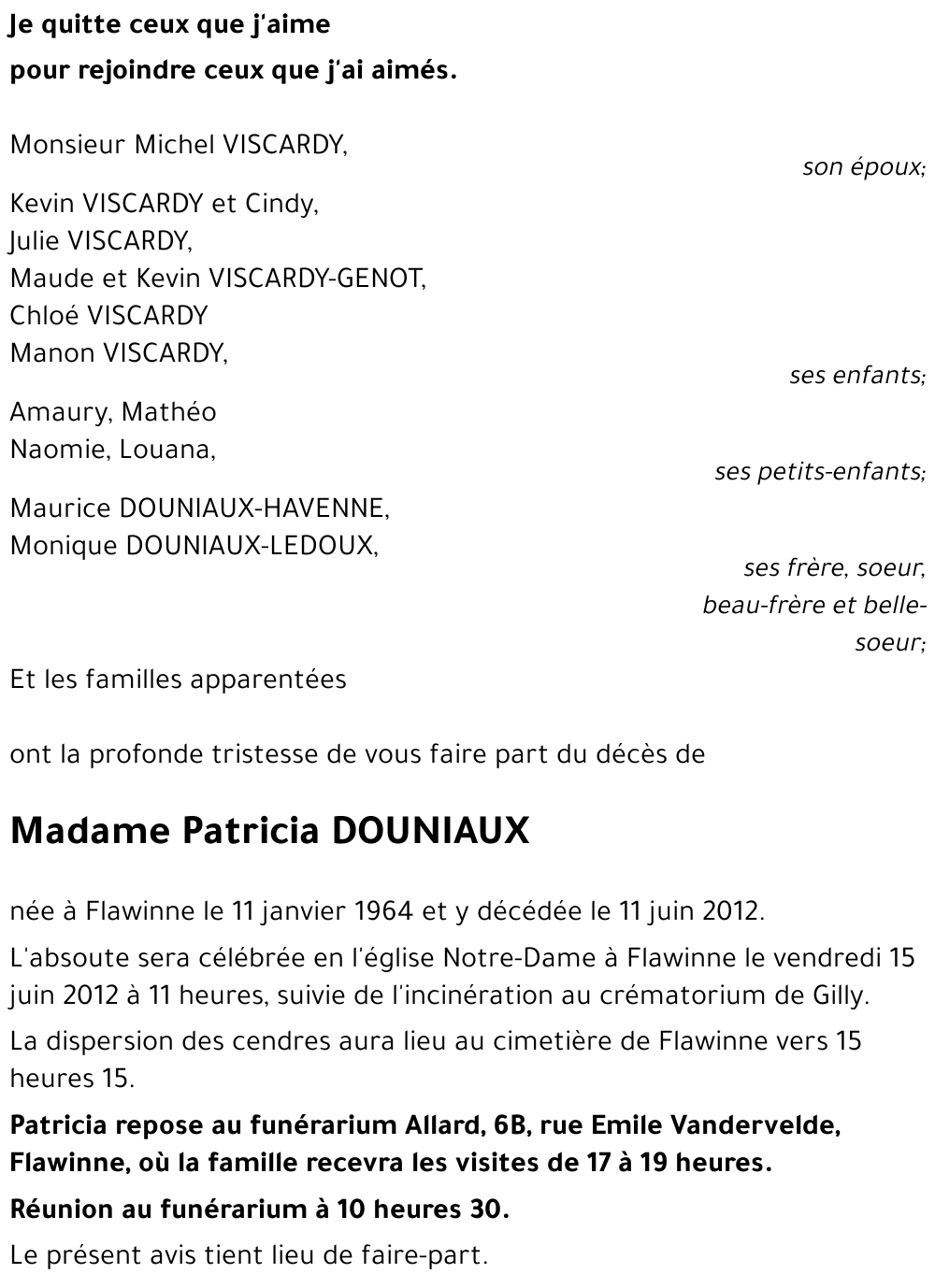 Patricia DOUNIAUX