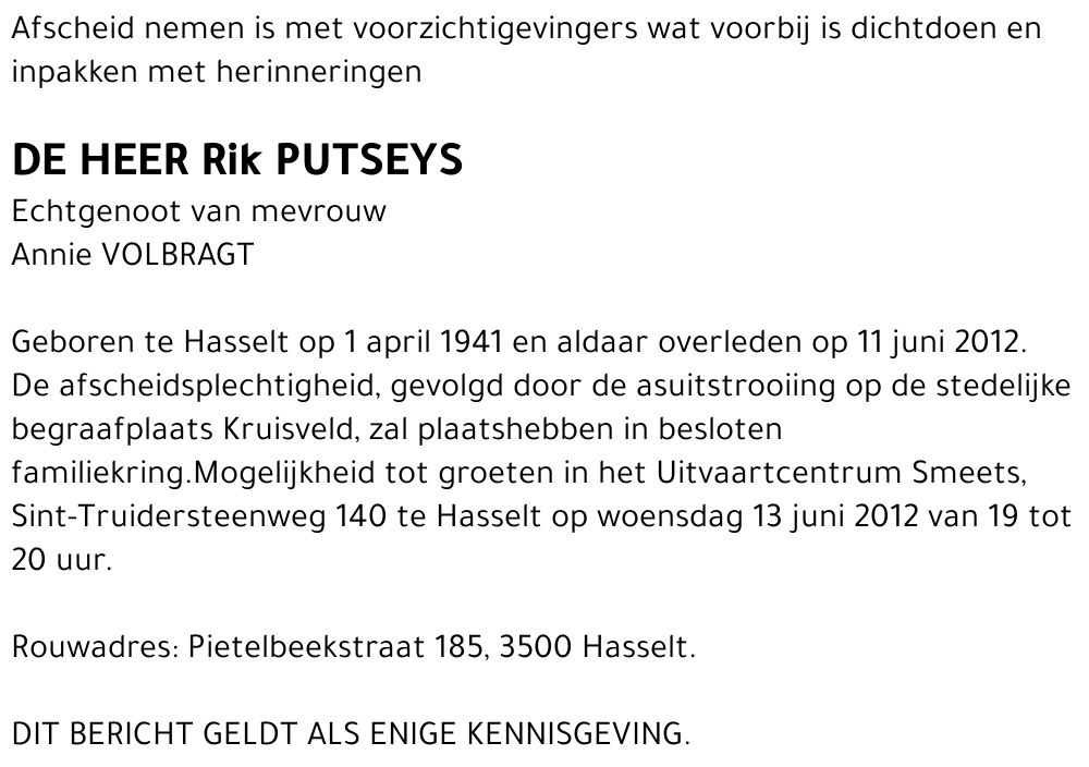 Rik Putseys