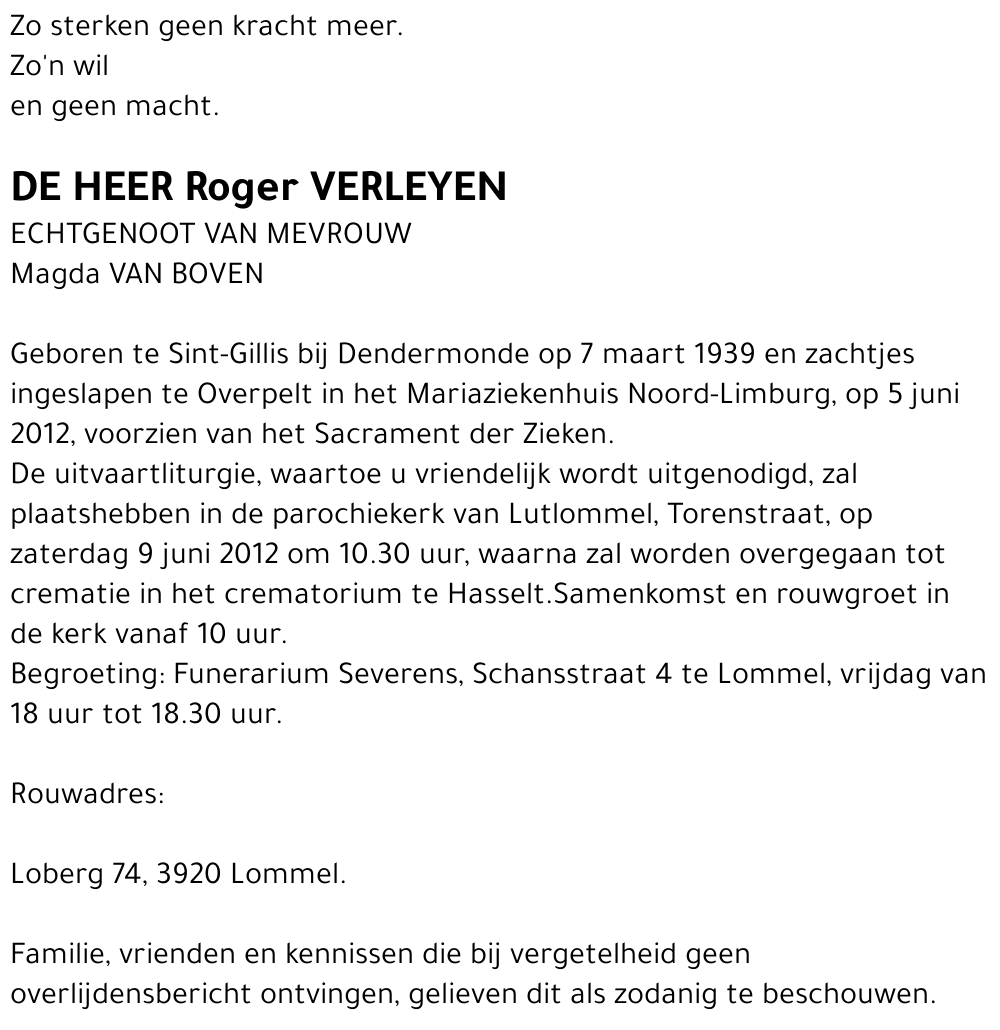 Roger Verleyen
