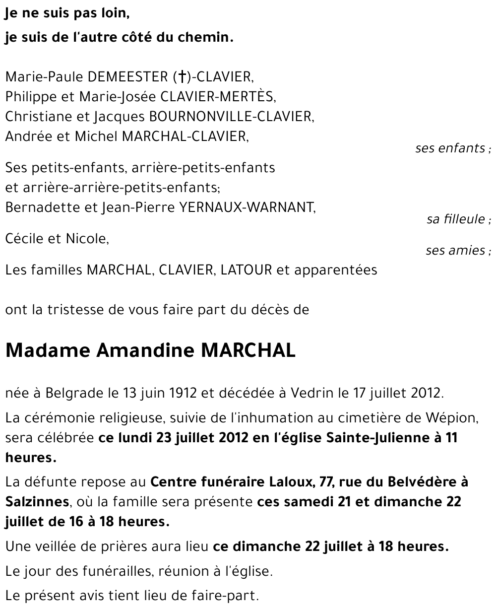 Amandine MARCHAL