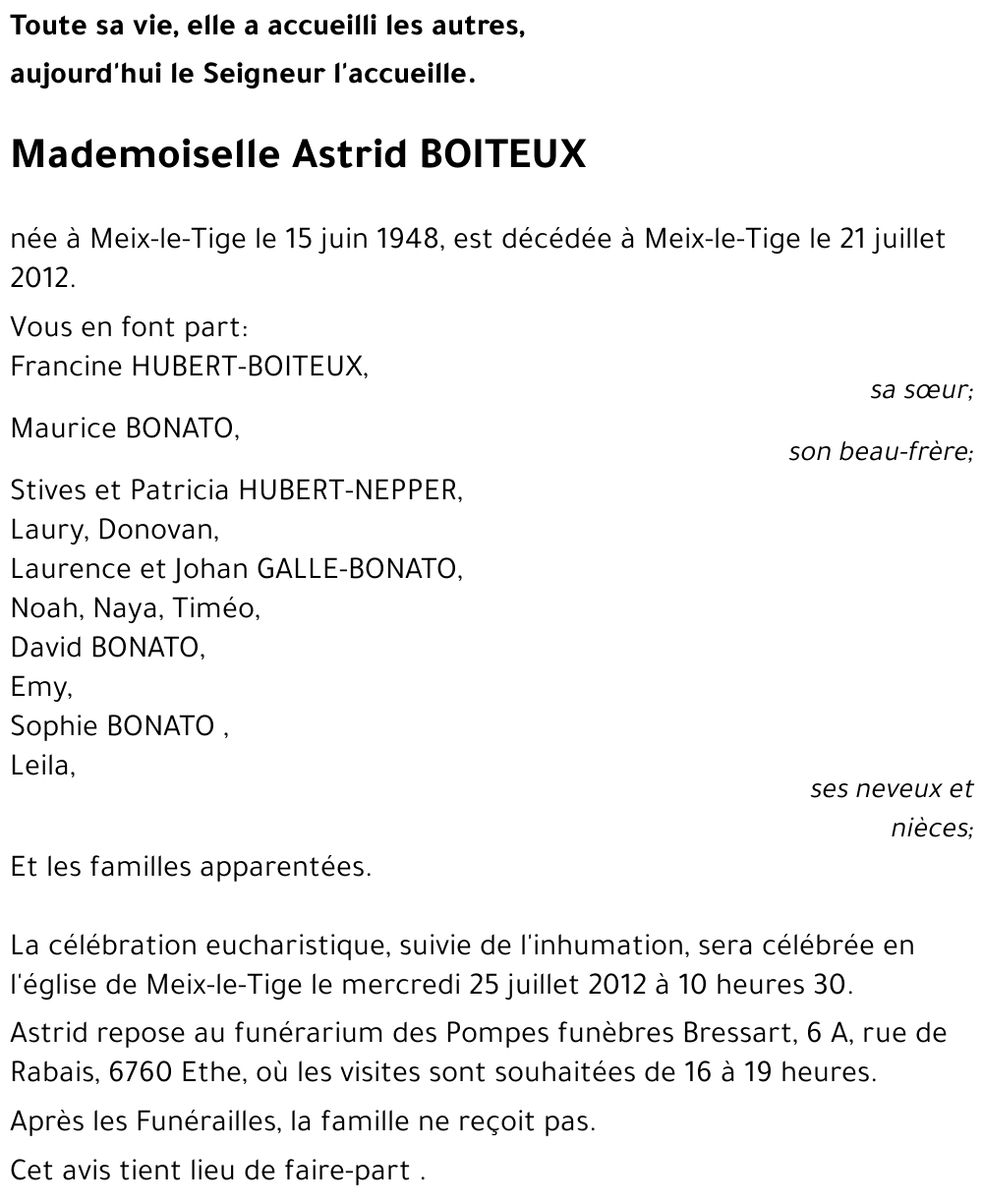 Astrid BOITEUX
